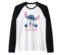 Disney Stitch "Be Good to Yourself" Ice Cream Self-Care Manche Raglan