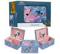 Disney Boite à Bijoux Musicale Fille Stitch et Angel