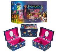 Disney Encanto Boite à Bijoux Musicale Fille la Reine des Neiges Ariel Mirabel, (Multi Encanto)