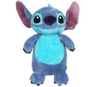 DISNEY Stitch Bouillotte 750 ml avec housse en peluche, motif mascotte (Stitch)