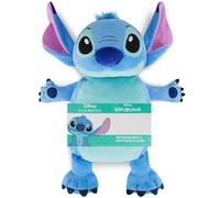 Disney Stitch Bouillotte avec Housse, Bouillotte Regles Douloureuses, Bouillotte Eau Chaude pour Soulagement de la Douleur Dos Cou et Épaules (Stitch 3D 750 ML)