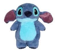 DISNEY Stitch Bouillotte en caoutchouc avec housse SOUPLE, GRANDE Chauffe-eau dans une housse, Mascotte 750 ml (Stitch)