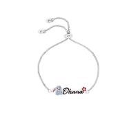Disney Stitch - Bracelet Ajustable en Laiton Plaqué