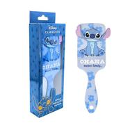 Disney Stitch Brosse à Cheveux, Accessoires Cheveux pour Filles, Peigne Démêlant, Brosse Anti-Traction, Peigne de Stitch 3D, Cadeau pour Filles, Adolescents et Femmes