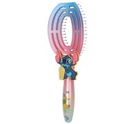 Disney Stitch Brosse à cheveux rose bleue, brosse démêlante pour cheveux