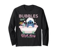 Disney Stitch Bubbles Will Wash Away My Troubles Bubble Bath Manche Longue