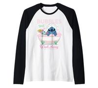 Disney Stitch Bubbles Will Wash Away My Troubles Bubble Bath Manche Raglan