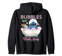Disney Stitch Bubbles Will Wash Away My Troubles Bubble Bath Sweat à Capuche