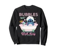 Disney Stitch Bubbles Will Wash Away My Troubles Bubble Bath Sweatshirt
