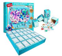 Disney Stitch Calendrier de l'Avent 2025 Femme Ado Enfant Famille Compte à Rebours Noel 24 Jours Jigsaw Puzzle Calendrier 1000pcs