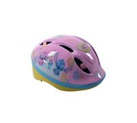 Disney Stitch Casque de vélo pour enfants, 52 à 56 cm, cadran réglable avec ventilation, extra léger, sous licence officielle Disney Stitch pour la sécurité du cyclisme, rose