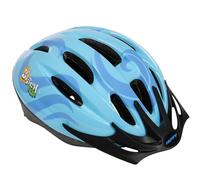Disney Stitch Casque de vélo réglable pour Enfants à partir de 3 Ans avec visière et Ventilation Bleu Tropical 50-54 cm