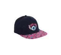 Disney Stitch Casquette pour Filles, Casquette D'été pour Enfants au Design Tropical 'Hello' Stitch, Cadeau pour Les Filles | Bleu