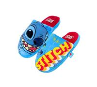 Disney Stitch Chaussons, Chaussons Doux, Pantoufles avec Semelle Antidérapante, Cadeau pour Filles et Adolescents | EU 28/29