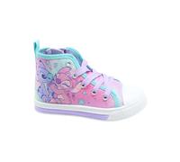 Disney Stitch Chaussures Fille, Baskets Montantes Stitch et Angel, Coffret Cadeau Inclus, Tailles EU 25 à 32 (Rose, Système Taille Chaussures EU, Enfant de 2 à 5 Ans, Femme, Numérique, Moyen, 25)