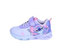 Disney Stitch Chaussures pour Fille, Baskets Basses Semelles Légères, Coffret Cadeau Inclus, Tailles EU 25 à 32 (Lila, Système Taille Chaussures EU, Enfant de 2 à 5 Ans, Femme, Numérique, Moyen, 29)