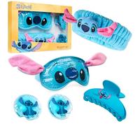 Disney Stitch Coffret Beauté Masque Froid Yeux, Accessoires de Soins pour Elle