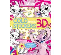 Disney Stitch - Colo avec stickers 3D (Angel) - Avec des stickers en relief pour décorer tes colos ! - Collectif - Hemma - broché - Document jeunesse