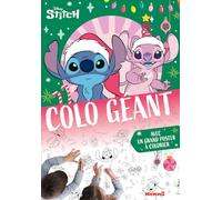 Disney Stitch - Colo géant - coloriage 5 ans - grand coloriage - coloriage Stitch - coloriage Noël - coloriage Disney