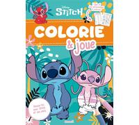 Disney Stitch - Colorie & Joue avec Stitch - Le mémory de Stitch - Collectif - Hemma - broché - Livre-jeu