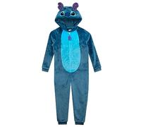 Disney Stitch Combinaison | Lilo et Stitch Barboteuse pour Fille | Pyjama Fille | Bleu 7-8 Ans