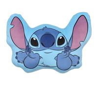 Disney Stitch Coussin décoratif Doux, Forme décorative en Velours Coussin en Forme pour la Chambre de Enfant 33x25cm Oeko-TEX (A)