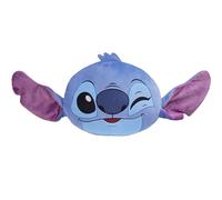 Disney Stitch Coussin Enfant Peluche 3D Canapé ou Lit, Coussins Décoratifs, Décoration Chambre Ado Fille Garçon - Cadeau Enfant (Bleu/Pourpre Stitch, L36 x W30)
