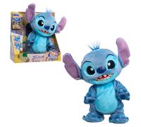 Disney Stitch Double Trouble, Peluche Interactive | 50+ sons et réactions, Stitch marche et danse, dès 3 ans