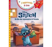 Disney - Stitch - Drôle de rencontre à l'école, CP niveau 1 - Isabelle Albertin - Hachette Education - broché - Scolaire / Universitaire