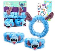 Disney Stitch Ensemble d'accessoires de beauté pour filles - Ensemble bandeau et bracelets, autocollants et plus encore | Cadeaux de beauté Disney pour femme