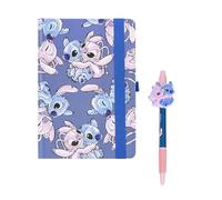 Disney Stitch Ensemble De Papeterie, Comprenant Un Carnet Et Un Stylo, Un Ensemble De Papeterie Cadeau Au Design Stitch Et Angel pour Filles Et Adolescentes