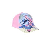 Disney Stitch et Angel Casquette de Baseball pour Fille, Chapeau D'été à Motif Tropical pour Les Filles et Adolescentes | Rose