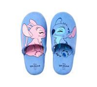 Disney Stitch et Angel Chaussons Filles, Pantoufles D'intérieur, Tailles EU 28 à 35