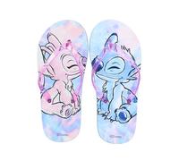 Disney Stitch et Angel Tongs pour Filles, Sandales D'été, Cadeau pour Filles, Tailles EU 28 à 35 (Lila, Système Taille Chaussures EU, Enfant de 2 à 5 ans, Femme, Numérique (intervalle), Moyen, 30, 31)