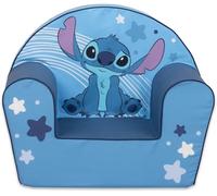 Disney Stitch - Fauteuil Enfant en Mousse, Confort Premium, Dossier Stable Anti-pli, Anti-basculement, Léger - Fabriqué en UE