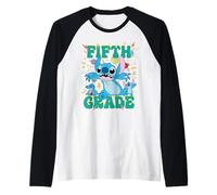 Disney Stitch Fifth Grade Back to School 1st Day of School Manche Raglan