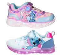 Disney Stitch - Fille - Chaussures Sneakers Bottines - Licence officielle, 6914 Baskets LED violettes, 30 EU