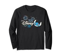 Disney Stitch & Fireworks 2026 Disney Trip Vacation Manche Longue