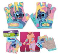 sarcia.eu Stitch Gants de vélo pour Enfants, pour Filles, avec Fermeture à Scratch
