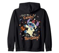 Disney Stitch Halloween Give Me Candy! It's My Birthday! Sweat à Capuche