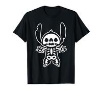 Disney Stitch Halloween Squelette T-Shirt