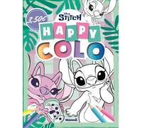 Disney Stitch - Happy colo (Angel) - Collectif - Hemma - broché - Document jeunesse