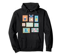 Disney Stitch Hawai'i Summer Stamps Tropical Beach Vacation Sweat à Capuche