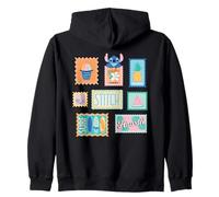 Disney Stitch Hawai'i Summer Stamps Tropical Beach Vacation Sweat à Capuche