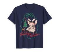 Disney Stitch Holiday Wishes Christmas Artist's Sketch T-Shirt