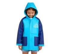 Disney Stitch Imperméable pour Filles, Veste de Pluie à Capuche pour Enfants, Tailles 4 à 8 Ans