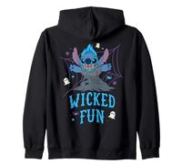 Disney Stitch in Hades Costume Wicked Fun Halloween Villains Sweat à Capuche