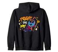 Disney Stitch in Jafar Costume Fright This Way Halloween Sweat à Capuche