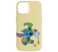 Disney Stitch in Mad Hatter Costume Halloween Wonderland Coque pour iPhone 14