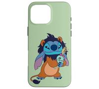 Disney Stitch in Scar Costume Halloween Disney Villains Coque pour iPhone 16 Pro Max